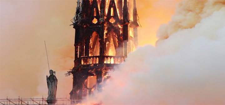 Հրդեհ՝ որ Փարիզը սուգի մատնեց